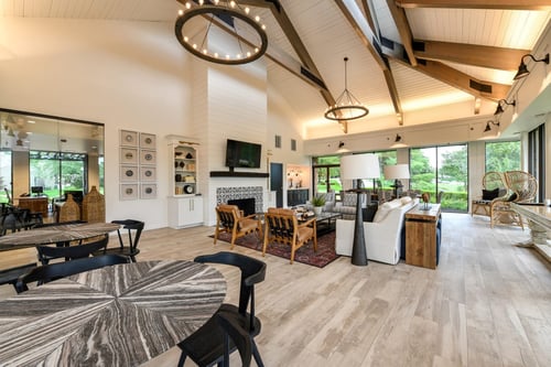 Clubroom Interior at 15Seventy, Chesterfield MO 63017