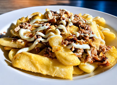 #LoadedFries #CheeseFries #RestaurantFood #ComfortFood #FoodPhotography #Foodie #FrenchFries #Appetizer #CasualDining #FredericksburgVA #RestaurantSpecial #FreshFood #LocalRestaurant #FoodLovers #DiningExperience