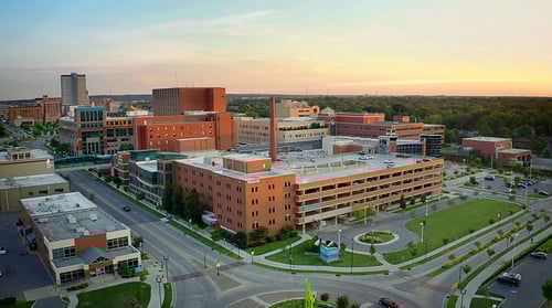 Memorial Hospital of South Bend.