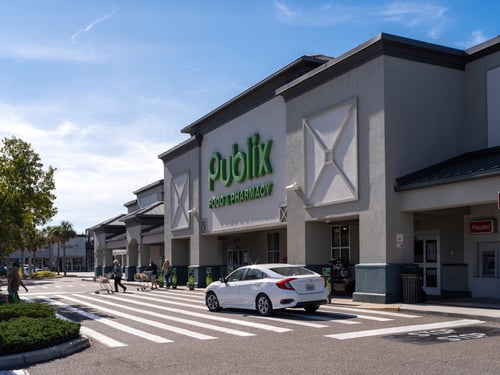 Retail space for lease in Satellite Beach, Florida, Publix grocery