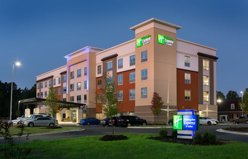Welcome to the Holiday Inn Express & Suites Fayetteville South.