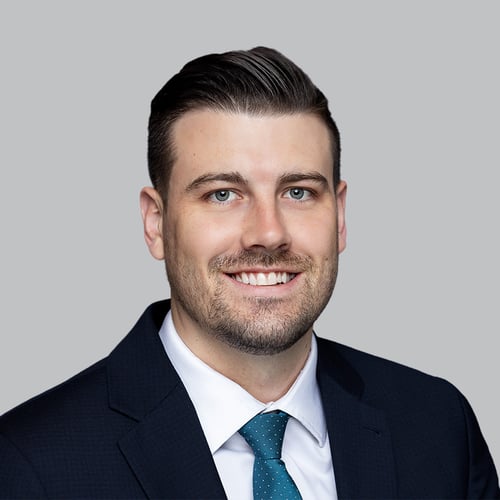 Headshot of Keegan Parsons, a wealth advisor at Chase