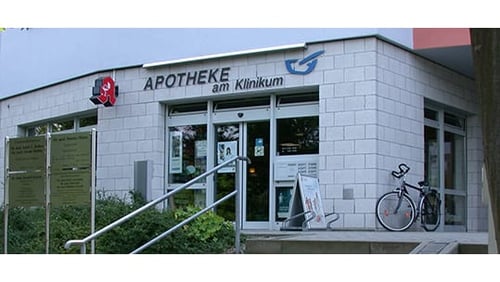 Aussenansicht der Apotheke am Klinikum