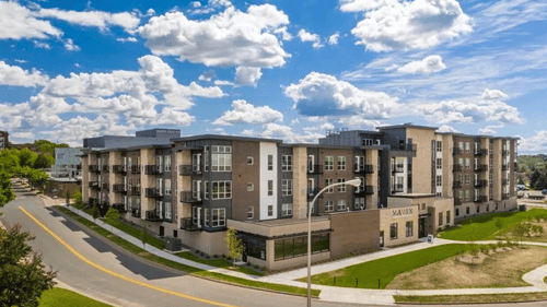 Property Exterior at Maven Apartments, Burnsville, MN, 55337