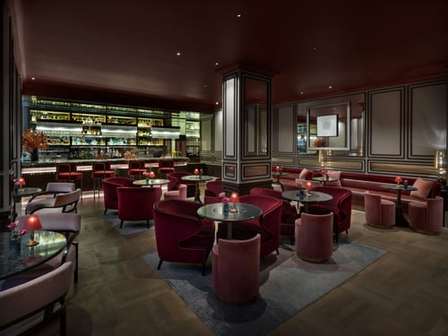 Interior of The Pine Bar at The Biltmore Mayfair