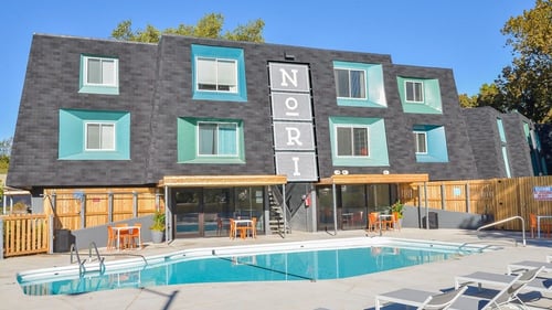Exterior of NoRi Apartments