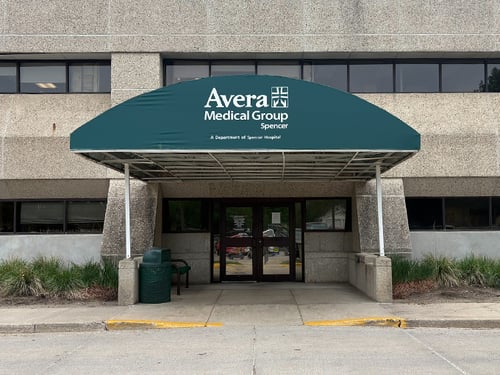 Avera Spencer Clinic Iowa Entrance