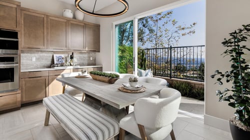 Beautiful dining spaces