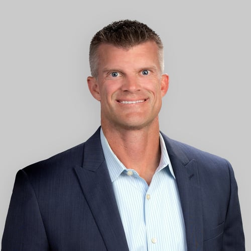 Headshot of Chad Lybarger, a wealth advisor at Chase
