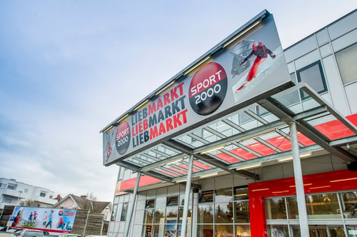 SPORT 2000 Lieb Markt Weiz - Geschäft Aussenansicht