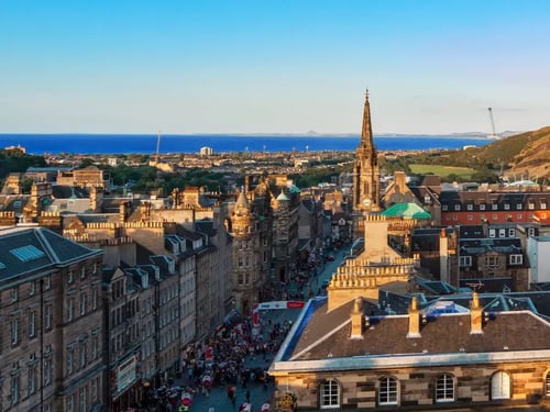 Knight Frank Edinburgh Commercial Agents: Edinburgh - Old Town during the Festival