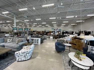 Janesville Slumberland Furniture showroom