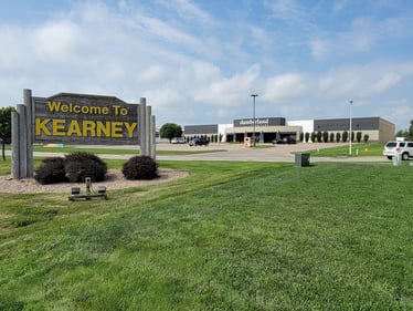 Kearney Slumberland Furniture store sign