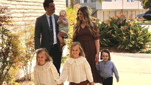 Family coming to the Church of Jesus Christ in Huntington Beach, California