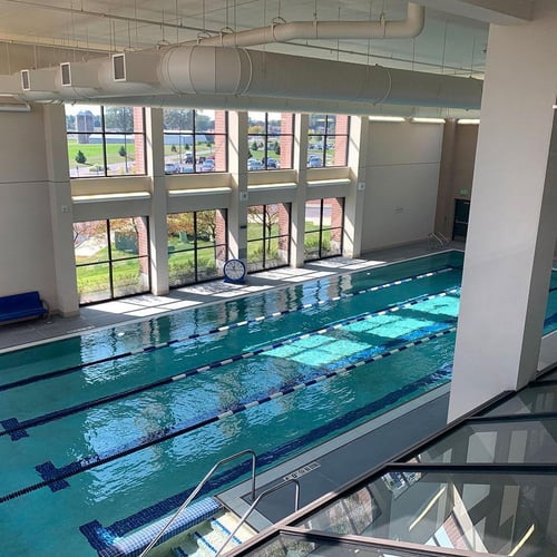 photo of Aspirus La Vita Fitness Center swimming pool.
