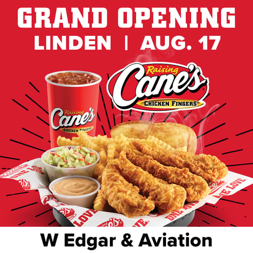 Raising Cane's is Coming Soon to Linden.