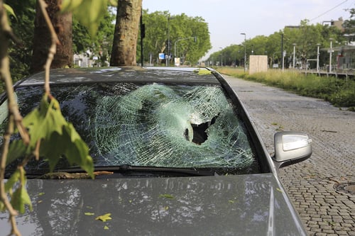 Windshield replacement at Fix Auto Glass.