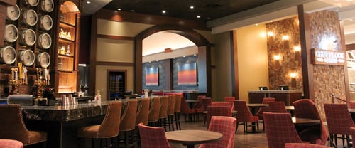 Chop, Block & Brew Steakhouse Restaurant at Harrah's Ak-Chin Hotel & Casino in Maricopa, AZ - Dining Room