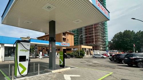 Stazione di ricarica per Veicoli Elettrici Allego