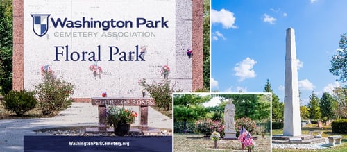 Cover image for Floral Park Cemetery - Washington Park Cemetery Association, 425 N. Holt Road, Indianapolis, IN 46222