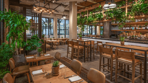 Jams Restaurant Interior