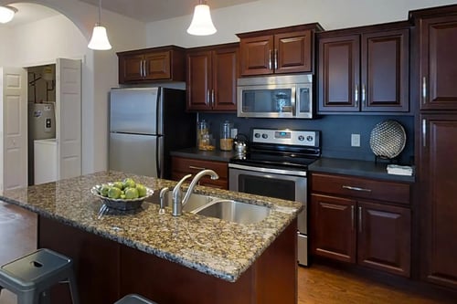 Kitchen at Meridian West Shore in Mechanicsburg, PA 17055