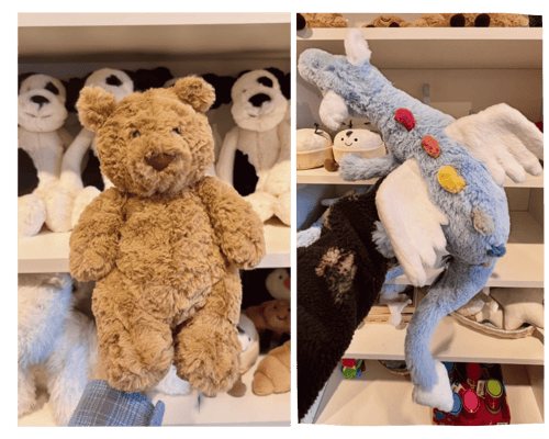 Back in stock! Grab the iconic Bartholomew Bear Jellycat before they’re gone!! 🧸💕