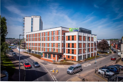 It's a 5 minute drive to Exeter St David's station from our hotel