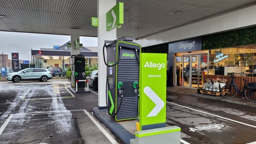 EV charging station Allego Oudenaarde