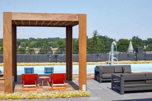 Pool Area at Brim and Crown in Norwalk , CT 06855
