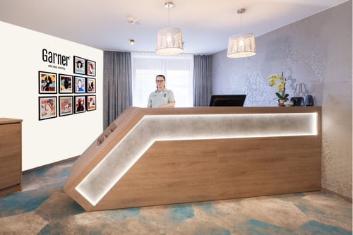 Our reception at Garner Hotel Hamburg Nord is 24/7 here for you