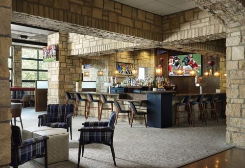 Located inside The Oread Hotel, Rock & Hawk, our newest signature concept, reimagines the sports bar experience with a fellowship-forward atmosphere, a bold yet familiar menu, and a refined design that sets the stage for spirited gatherings.