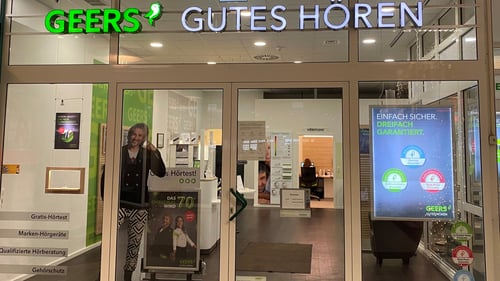Außenaufnahme vom GEERS Fachgeschäft