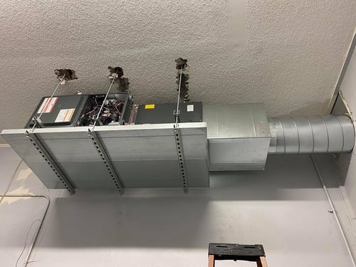 Furnace unit installation