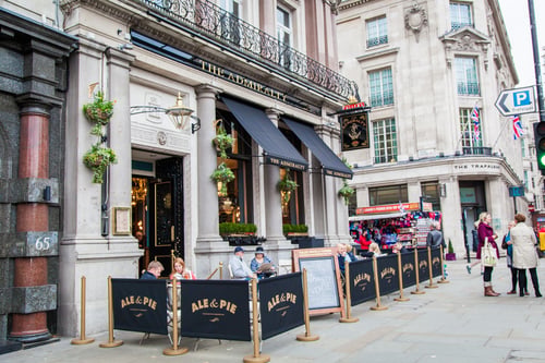 The Admiralty, Pub and Restaurant in Trafalgar Square, London