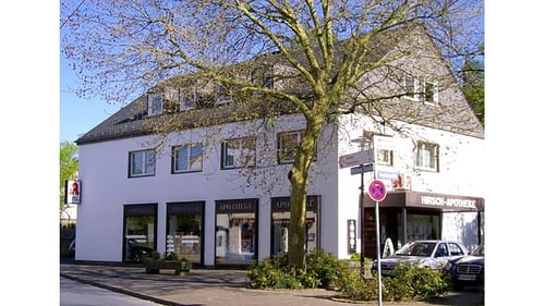 Aussenansicht der Hirsch-Apotheke