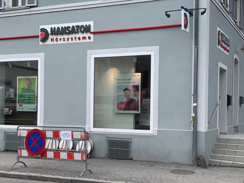 Hansaton Hörkompetenz-Zentrum Untersteinstraße 3, Bludenz Frontansicht