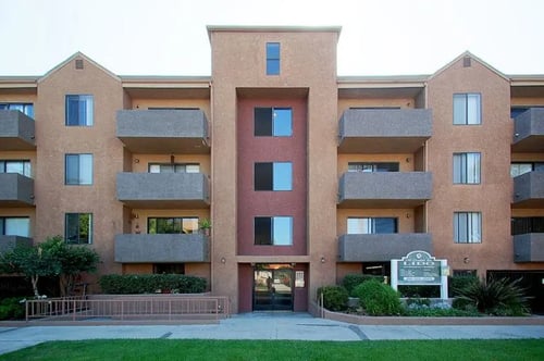 Building exterior at Lido Apartments - 3745 Glendon Ave in Los Angeles CA 90034