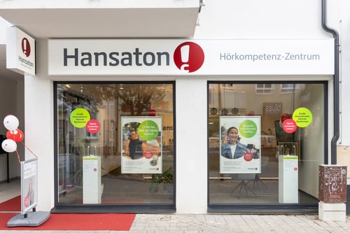 Hansaton Hörkompetenz-Zentrum Bahnstraße 19, Gänserndorf Frontansicht