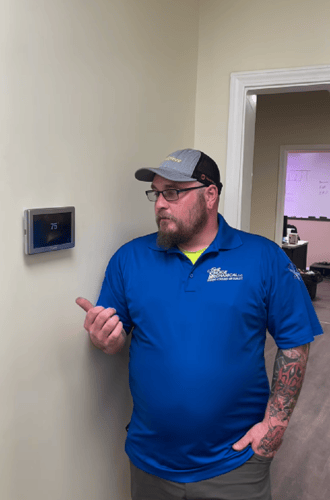 Thermostat installation