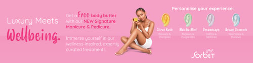Signature Manicure & Pedicure at Sorbet