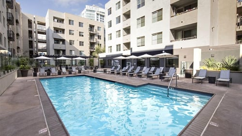 Glimmering Pool at 1724 Highland, Los Angeles, CA, 90028