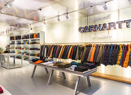 Carhartt WIP Store Manchester interior