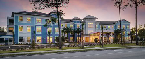 Exterior of Sancerre at Palm Coast