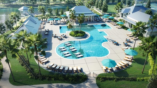 New construction luxury homes with future resort-style amenities now open in Shallotte, NC