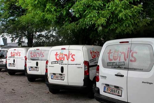 Toni's Essen auf Rädern 9020 Klagenfurt Fuhrpark