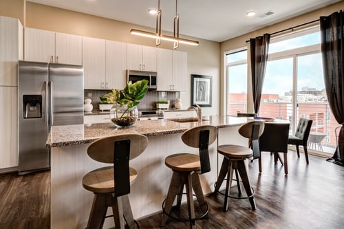 Kitchen at 985 High in Columbus, OH 43201