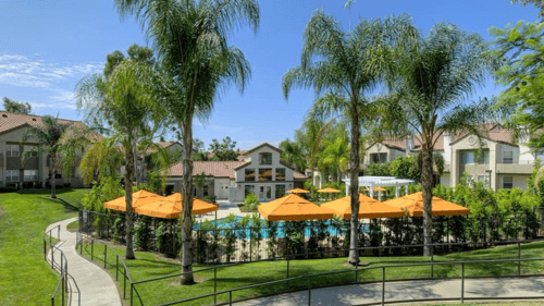 Building exterior at Legends at Rancho Belago in Moreno Valley, CA 92553