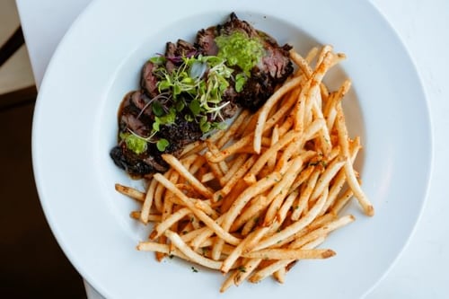 Olive & Finch steak frites