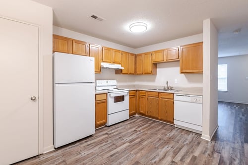 Kitchen at The Village at England Run in Fredericksburg, VA